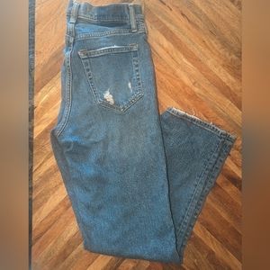 Abercrombie Curve Love Ultra High Rise 90s Straight Jean